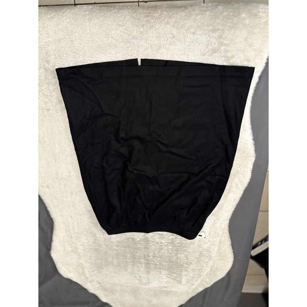 New Sage Harbor Womens Black Wool Skirt Plus Size 18W - Picture 2 of 6